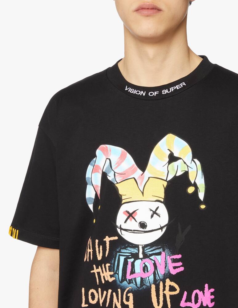 rinascente Vision of Super T-shirt jolly print - black