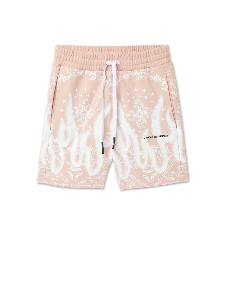 rinascente Vision of Super Pantaloni corti bandana - rosa