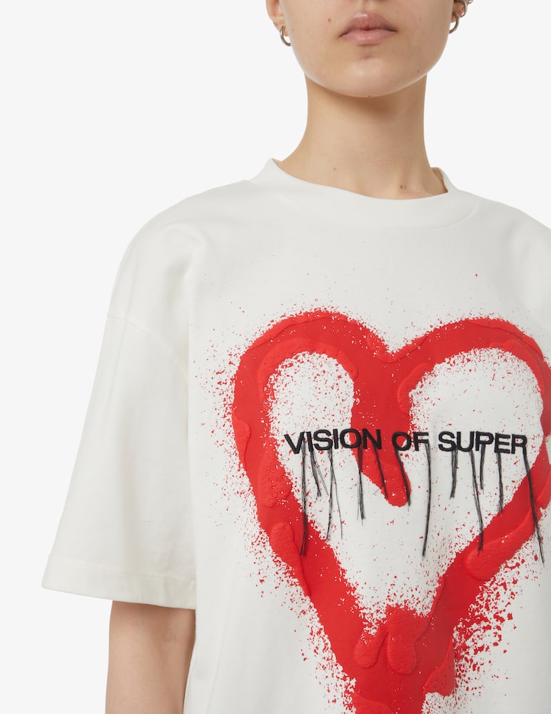 rinascente Vision of Super Cuore t-shirt - White