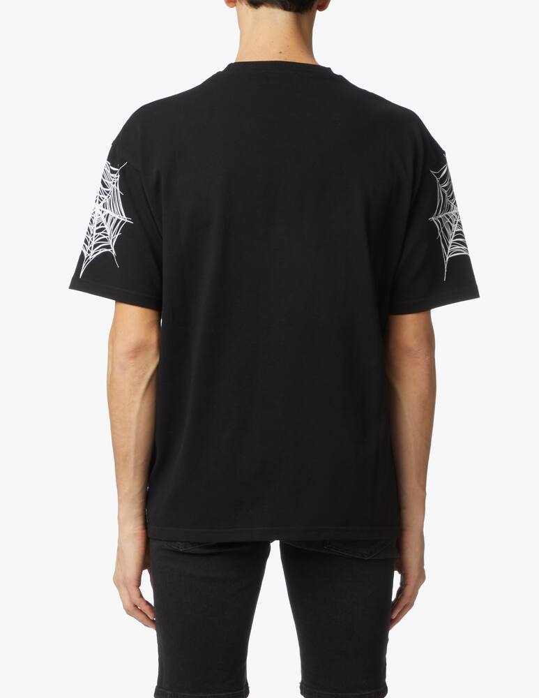 rinascente Phobia White spider web t-shirt - black