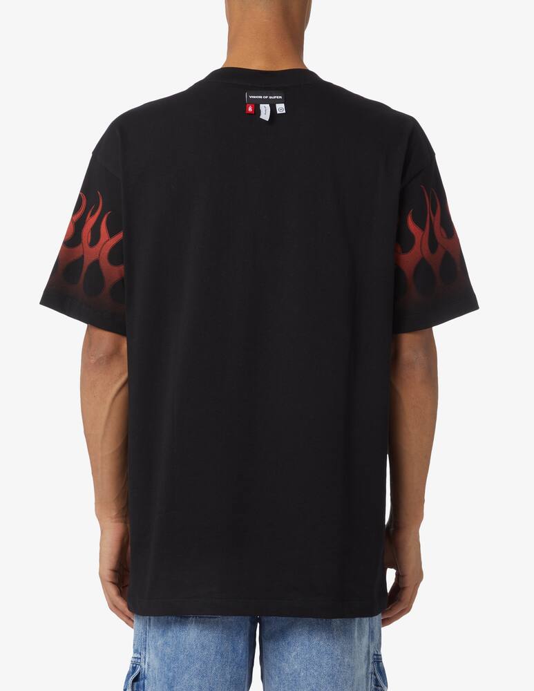 rinascente Vision of Super Maglietta flames 