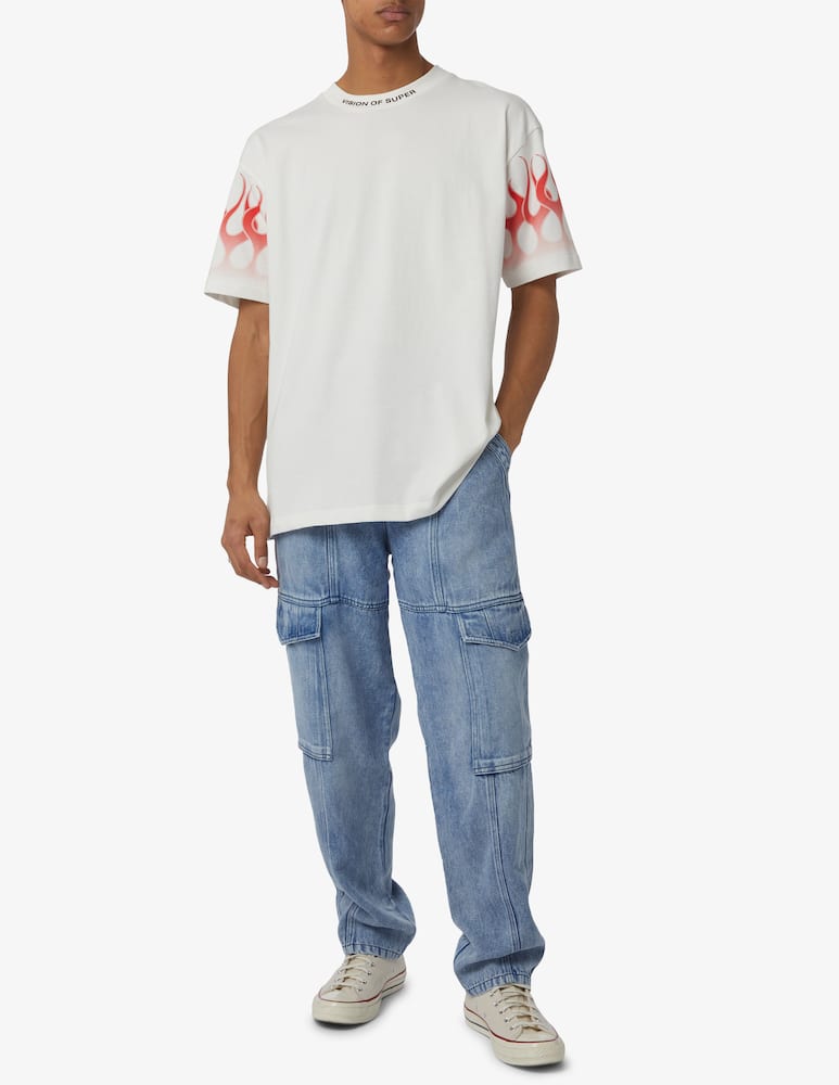 rinascente Vision of Super Maglietta flames