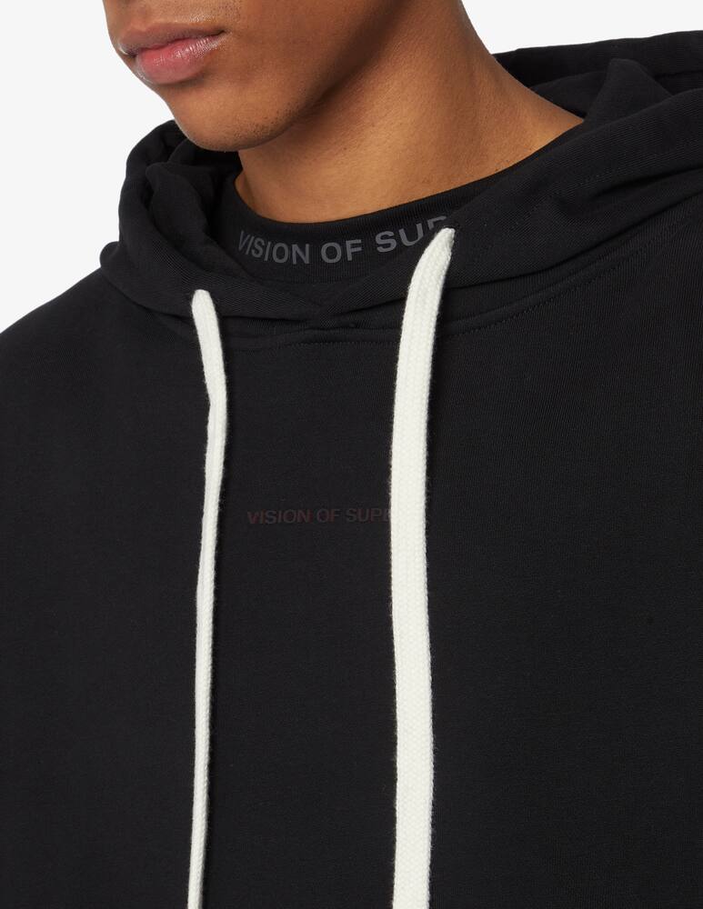 rinascente Vision of Super Felpa con cappuccio flames 