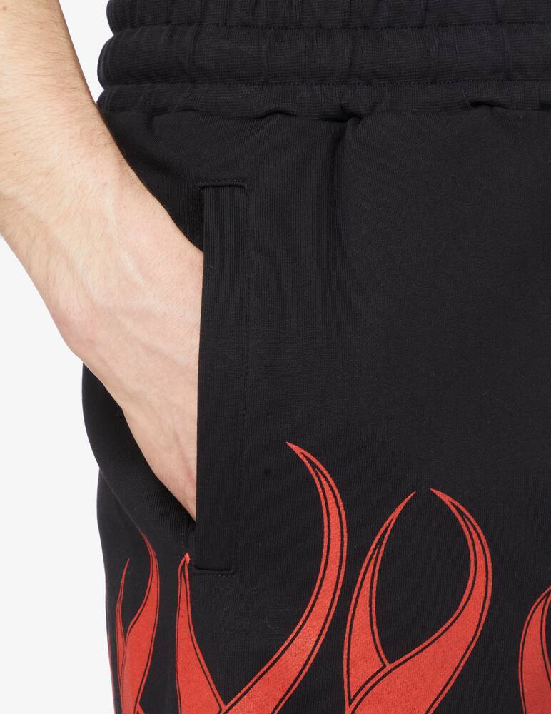 rinascente Vision of Super Pantaloncini con fiamme