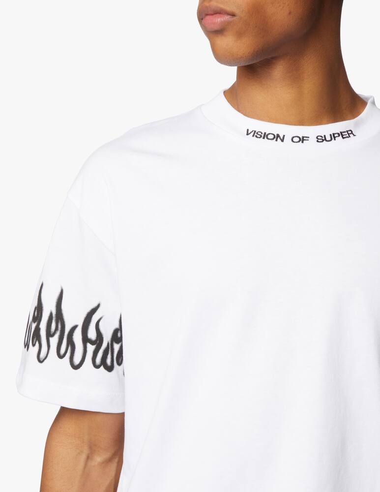 rinascente Vision of Super Flames t-shirt - white