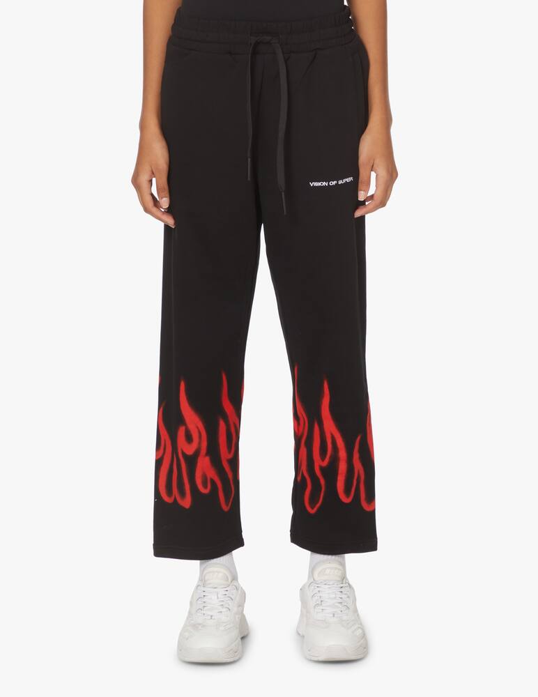 rinascente Vision of Super Pantaloni in cotone - nero