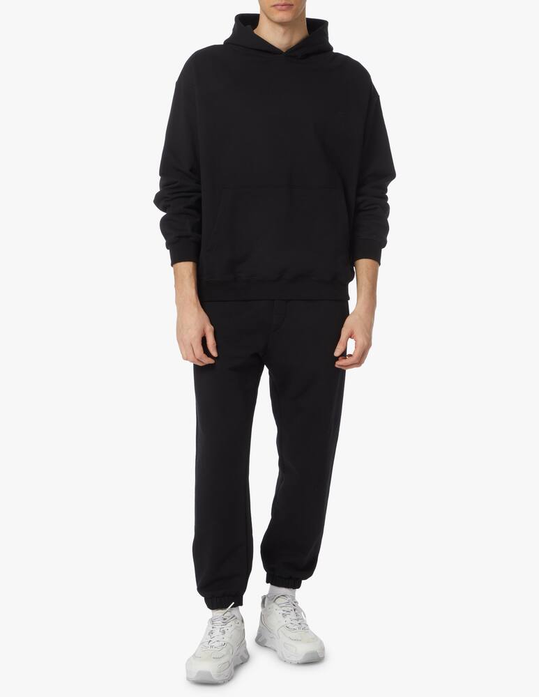 rinascente Heavendoor Felpa con cappuccio logo - nero