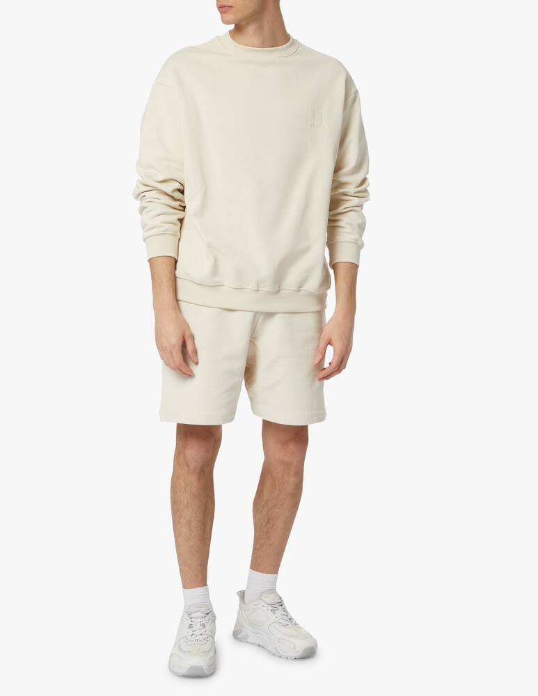 rinascente Heavendoor Logo roundneck hoodie - beige