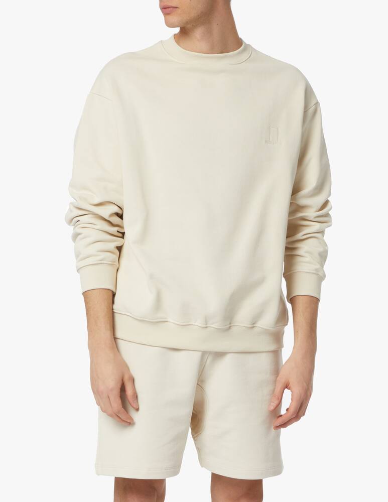 rinascente Heavendoor Logo roundneck hoodie - beige