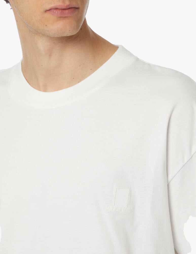 rinascente Heavendoor Maglietta manica corta con logo - bianco