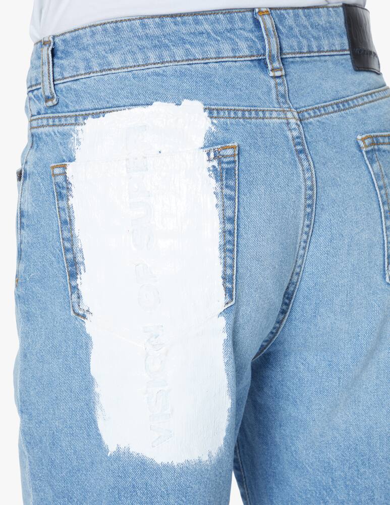 rinascente Vision of Super Denim print pocket - light blue