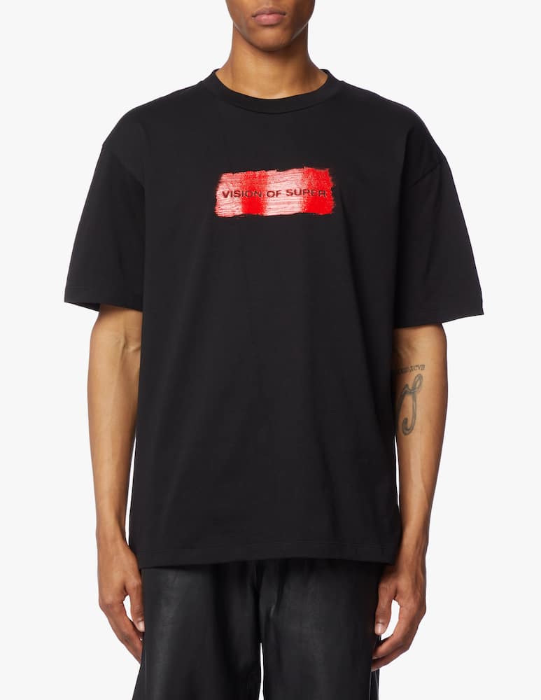 rinascente Vision of Super Maglietta manica corta coating - nero