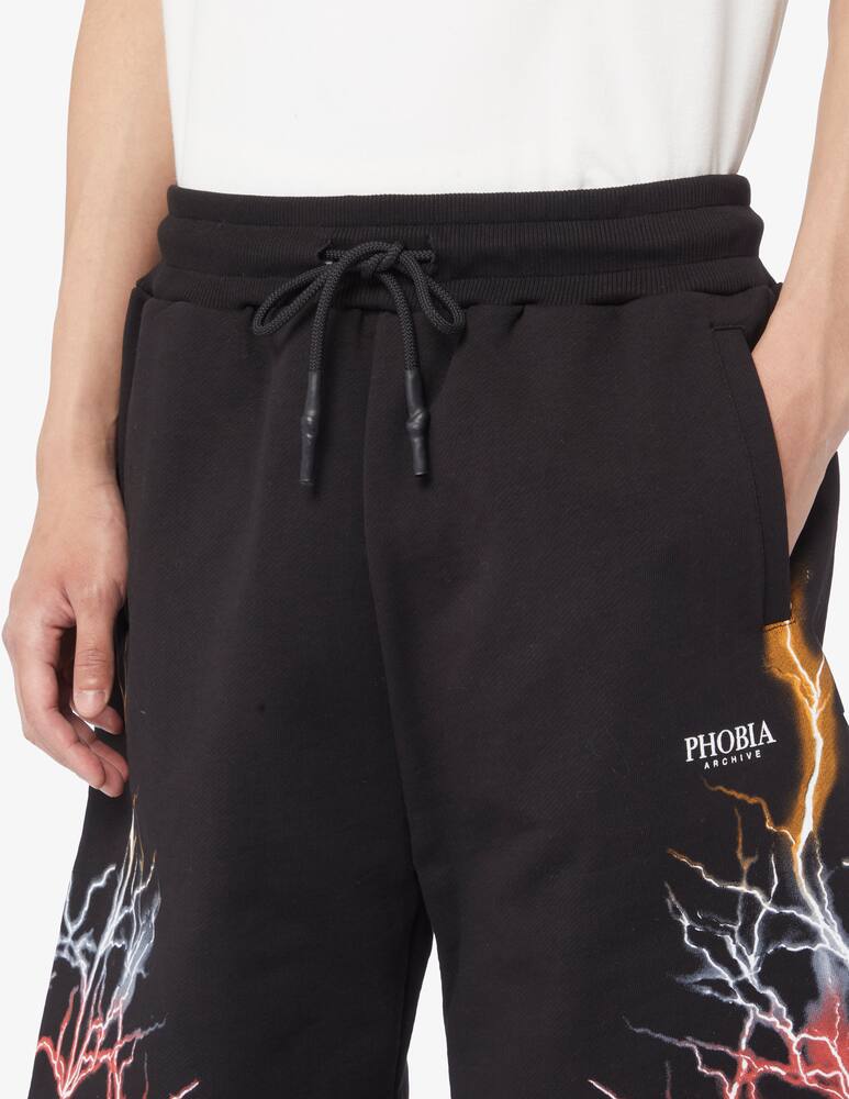rinascente Phobia Pantaloncini con fulmine colorato