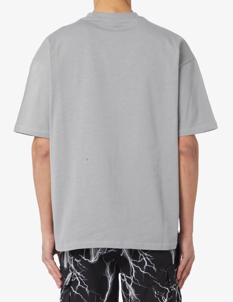 rinascente Phobia Grey lightning print t-shirt