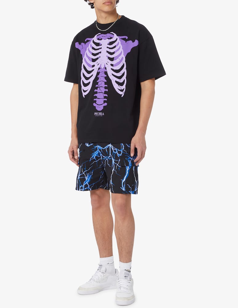 rinascente Phobia Maglietta con stampa teschio