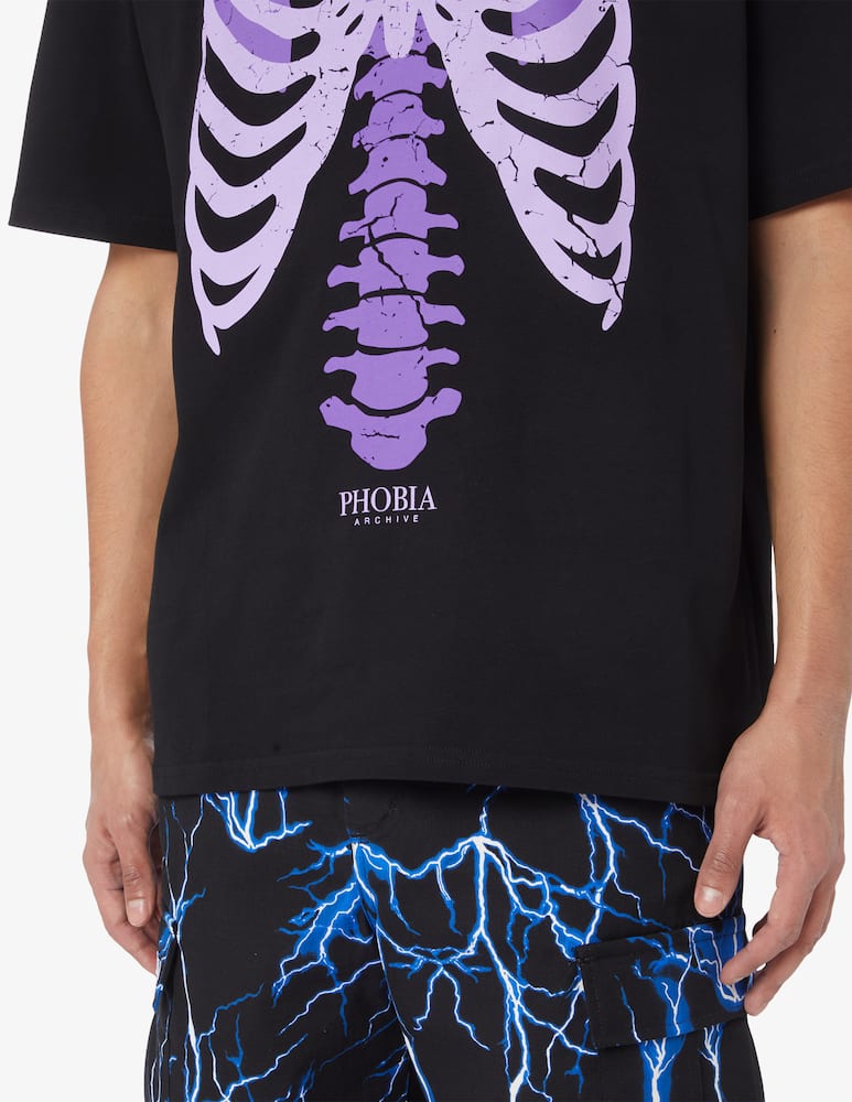 rinascente Phobia Maglietta con stampa teschio