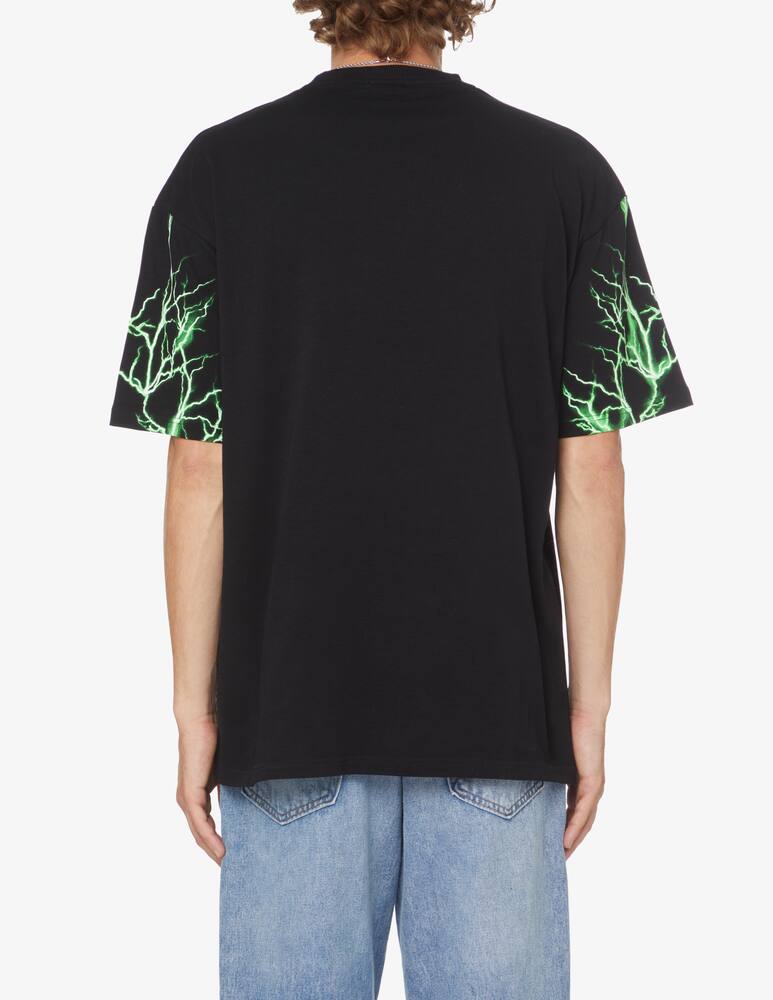 rinascente Phobia Maglietta manica corta lampo gothic verde - Nero