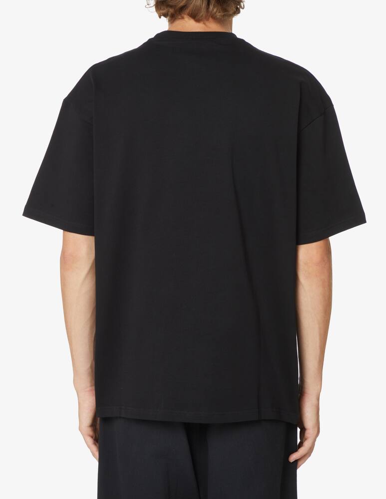 rinascente Phobia Maglietta manica corta lampo blu viola - Nero