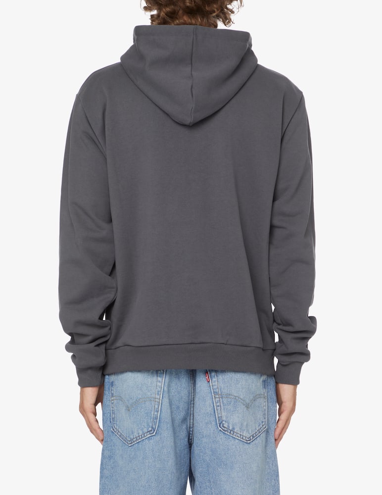 rinascente Phobia Felpa con cappuccio lampo viola - Nero