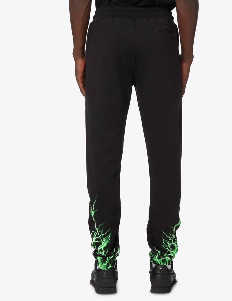 rinascente Phobia Lightning fleece pants - Black