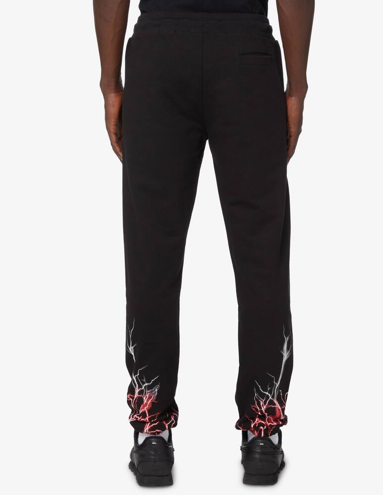 rinascente Phobia Lightning fleece pants - Black