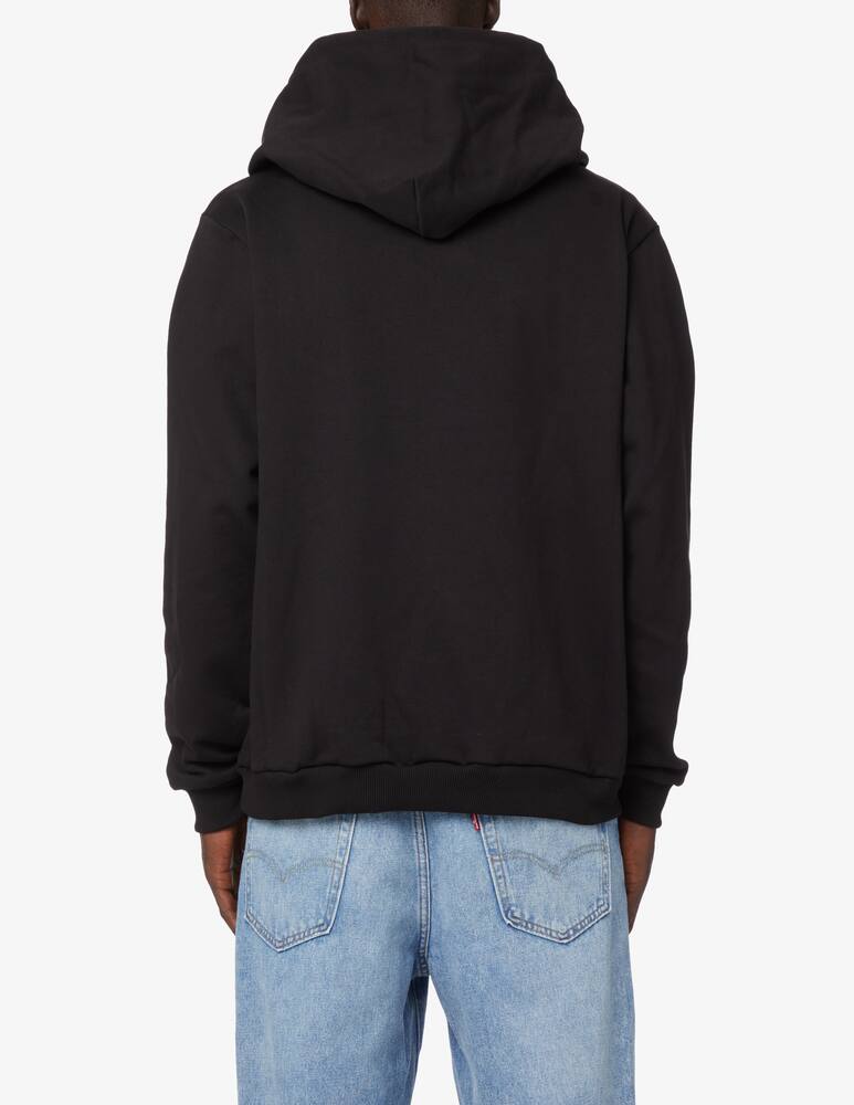 rinascente Phobia Felpa con cappuccio con stampa serpente - Nero