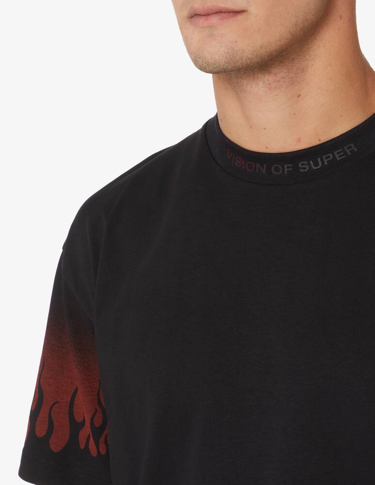 rinascente Vision of Super Flames t-shirt - Black