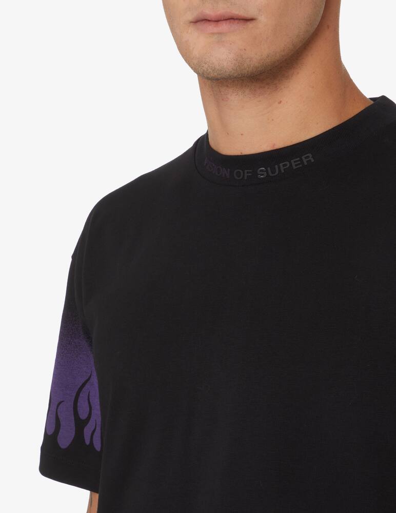 rinascente Vision of Super Flames t-shirt - Black