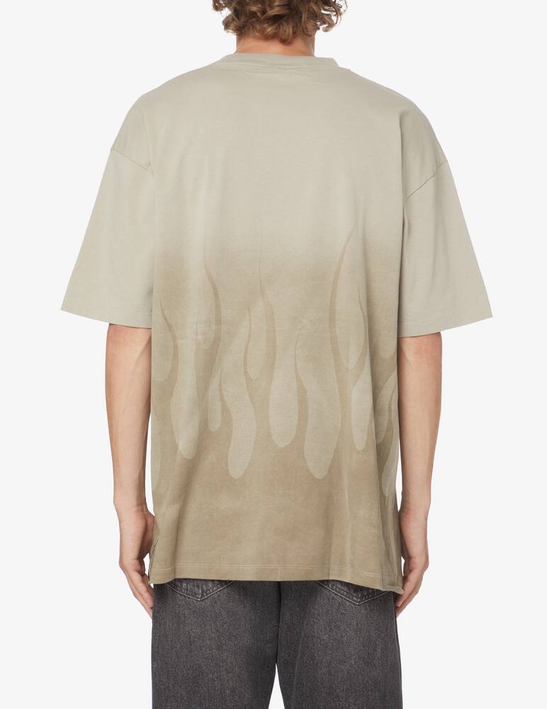 rinascente Vision of Super Laser flames t-shirt - Beige