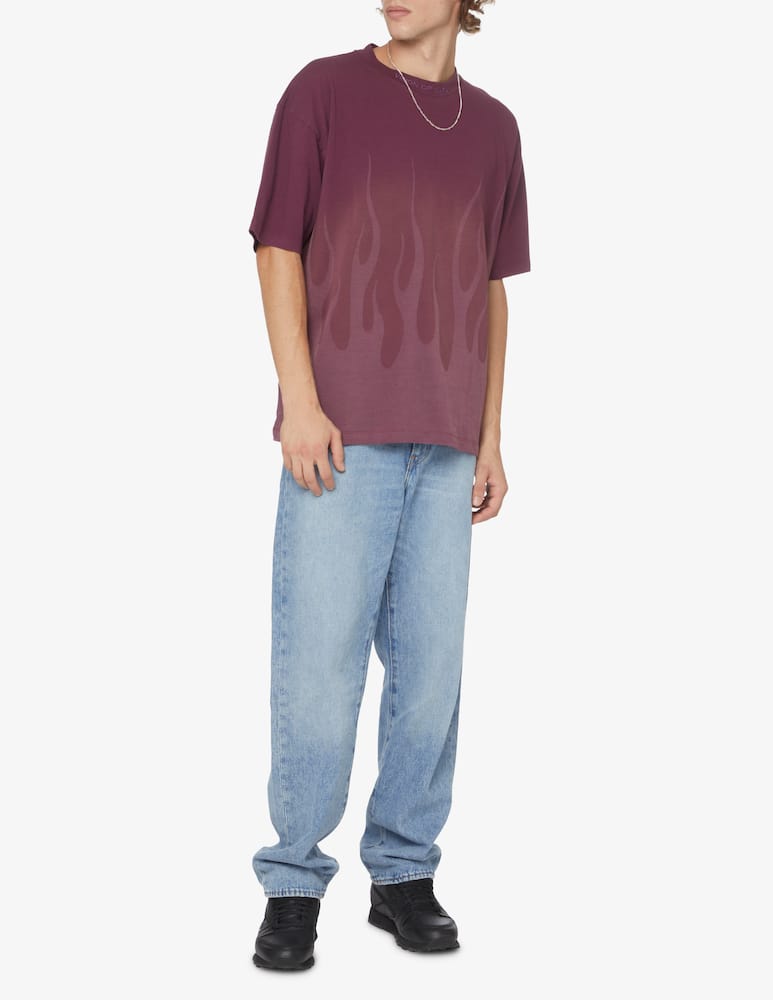 rinascente Vision of Super Laser flames t-shirt - Pink