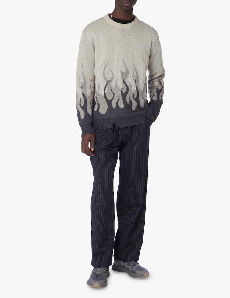 rinascente Vision of Super Flames mohair sweater - Grey