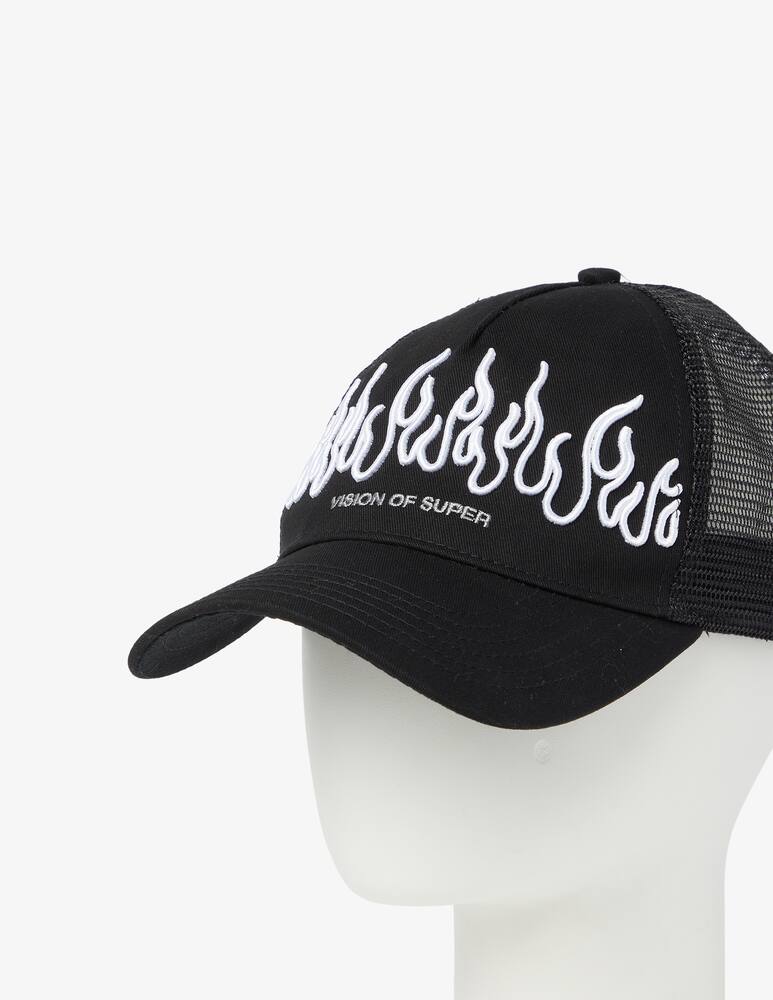 rinascente Vision of Super Cappellino con fiamme