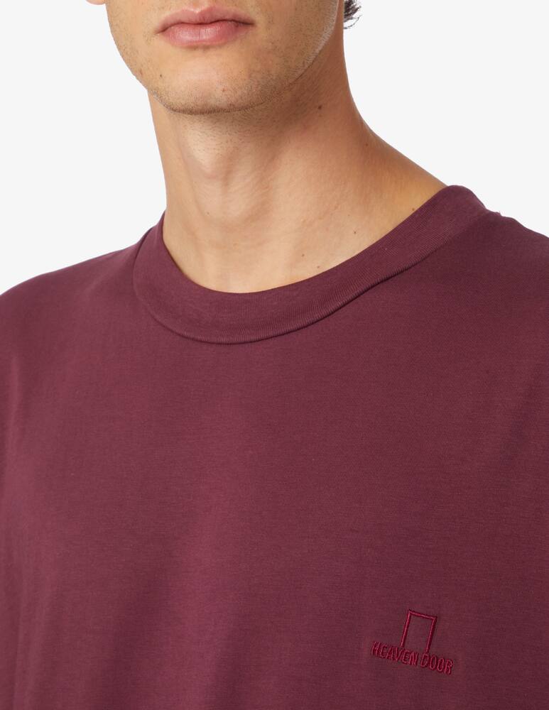 rinascente Heavendoor Maglietta manica corta in cotone - Rosso