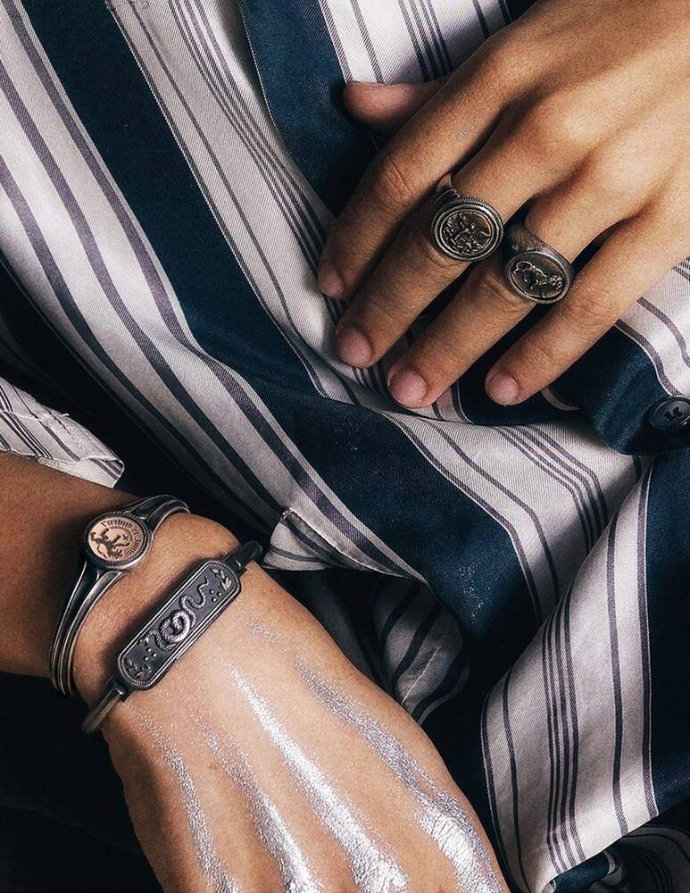 rinascente NOVE25 Bracelet manetta antica serpente