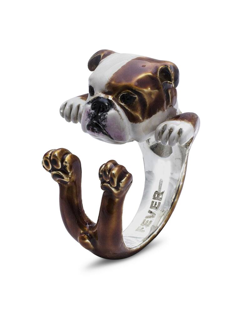 rinascente NOVE25 Anello hug bulldog inglese