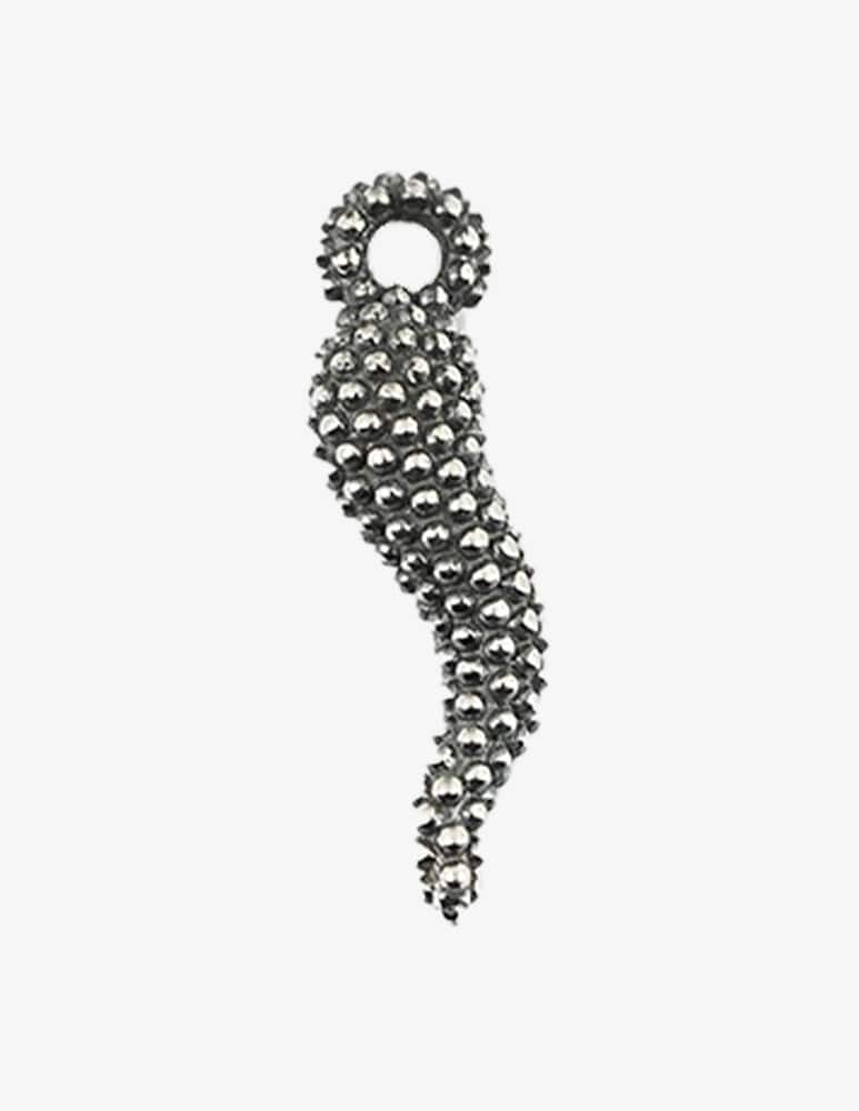 NOVE25 Small dotted horn pendant - Silver - picture 1