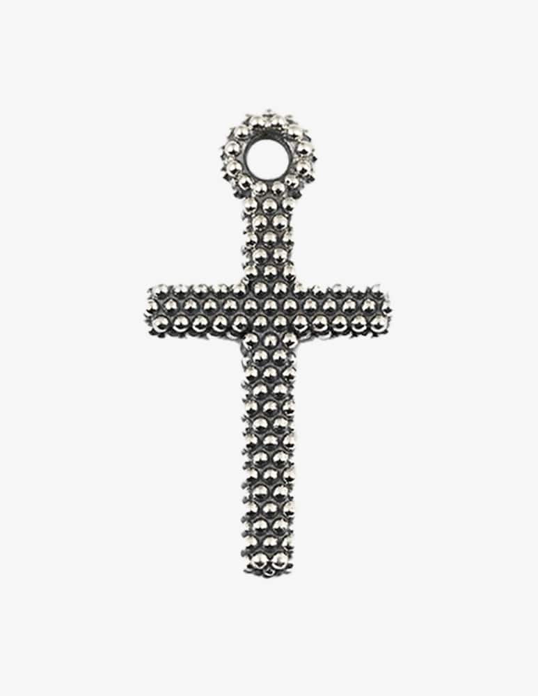 NOVE25 Pendente croce puntinata piccola - Argento - immagine 1 NOVE25 Pendente croce puntinata piccola - Argento - immagine 1