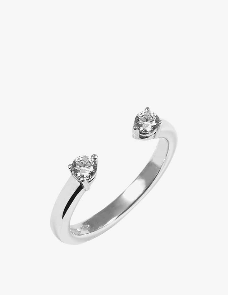 NOVE25 Fedina piercing bling link - Argento - immagine 1 NOVE25 Fedina piercing bling link - Argento - immagine 1