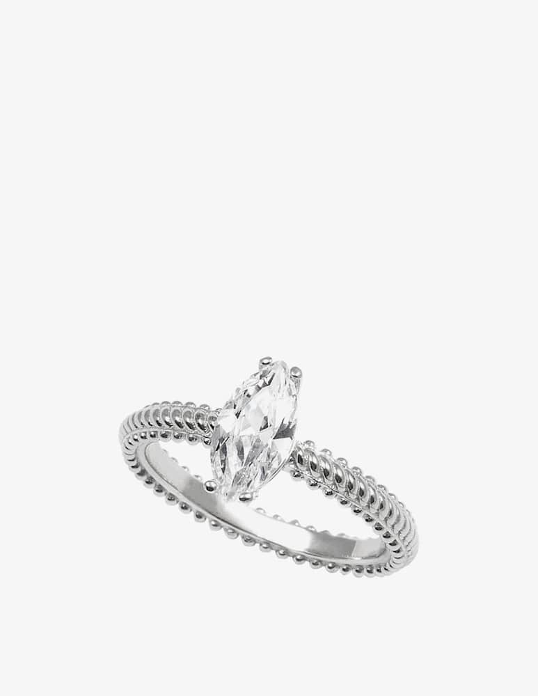 NOVE25 Sewed light band ring - Silver - picture 1 NOVE25 Sewed light band ring - Silver - picture 1