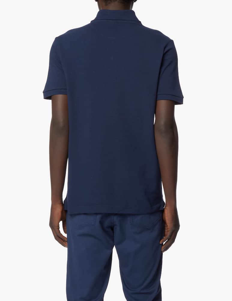 rinascente Paul & Shark Tricolor logo piquet polo - blue