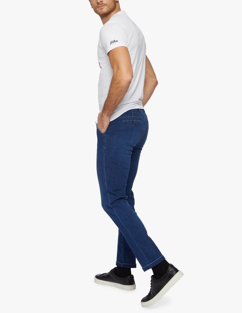 rinascente Re-HasH Denim tencel chinos medium wash