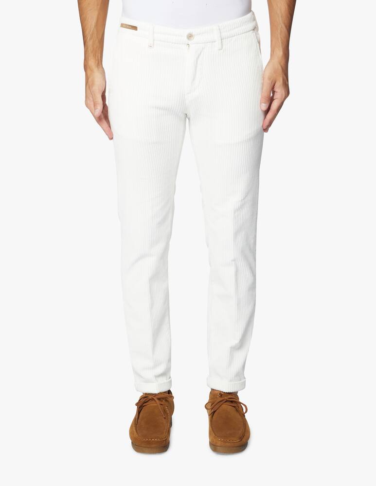 rinascente Re-HasH Pantalone chino mucha in velluto