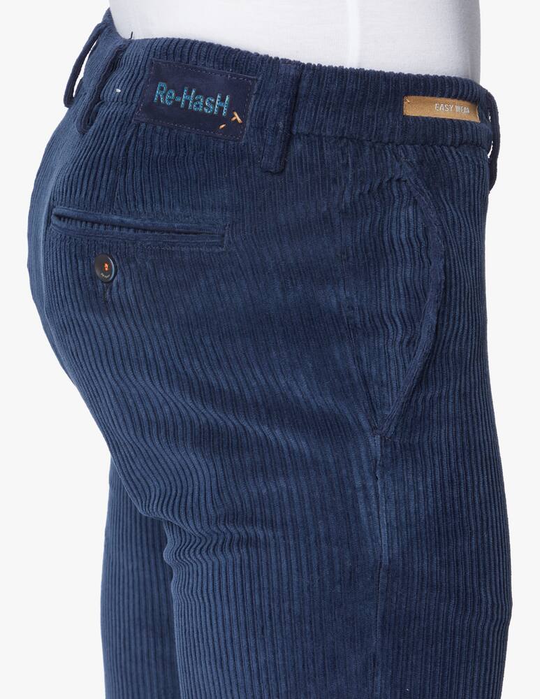 rinascente Re-HasH Velvet mucha chino pant