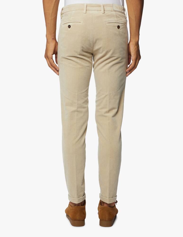 rinascente Re-HasH Velvet mucha chino pant