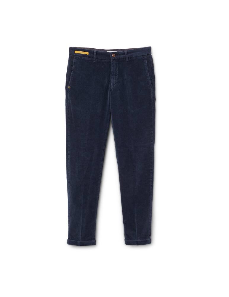 Re-HasH Pantalone chino mucha in velluto - immagine 1 Re-HasH Pantalone chino mucha in velluto - immagine 1