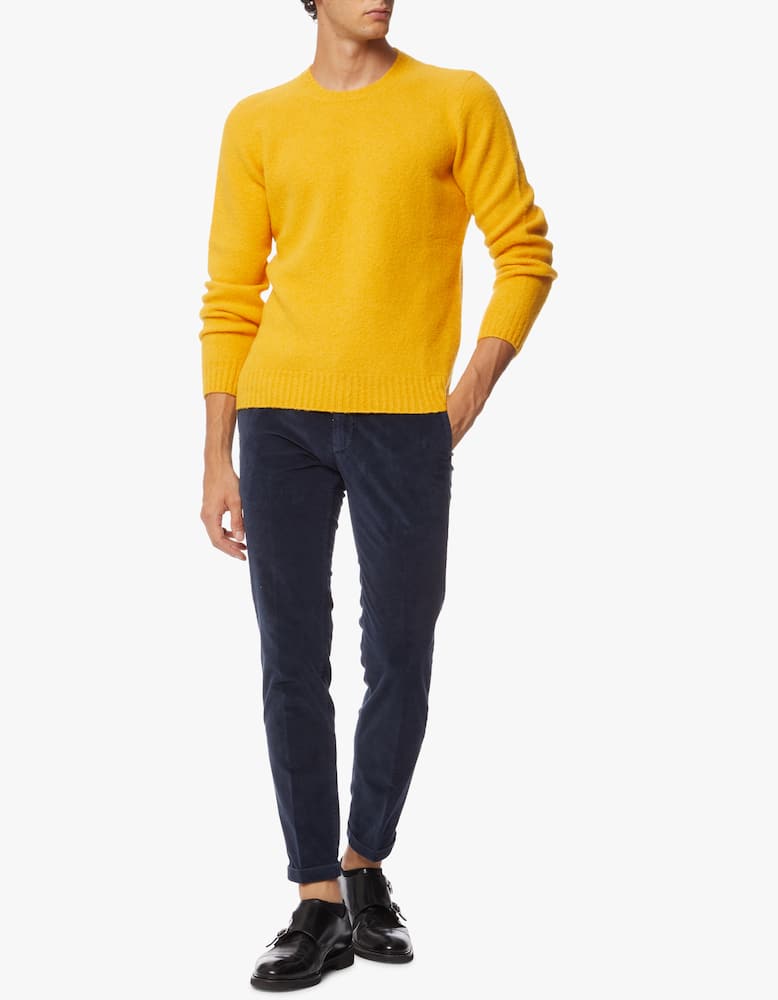 rinascente Re-HasH Velvet mucha chino pant