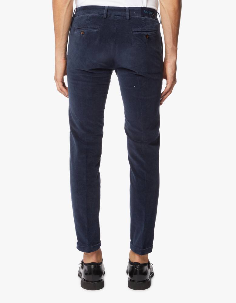 Re-HasH Pantalone chino mucha in velluto - immagine 3 Re-HasH Pantalone chino mucha in velluto - immagine 3