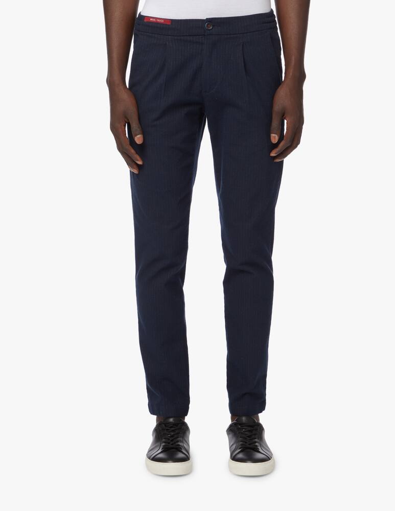 rinascente Re-HasH Pantalone chino jogger in lana