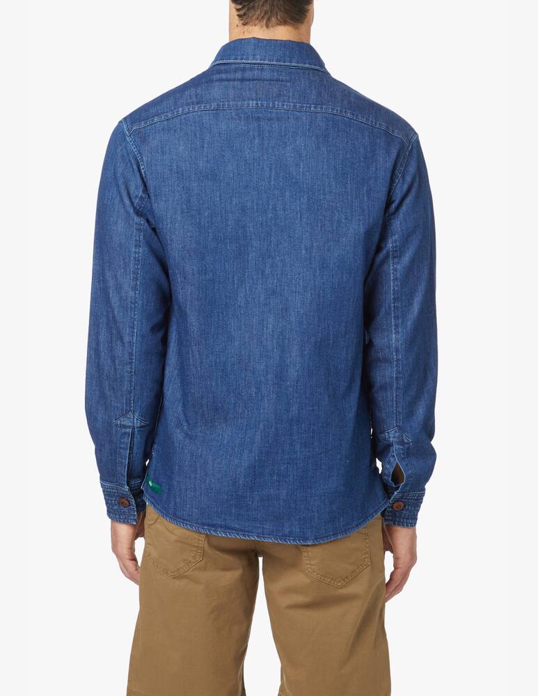 rinascente Re-HasH Onew yamamoto denim overshirt jacket - blue