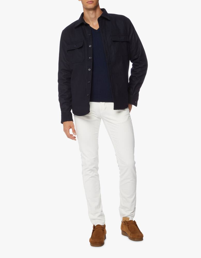 rinascente Tela Genova Pantalone 5 tasche in velluto a coste augusto 3/s